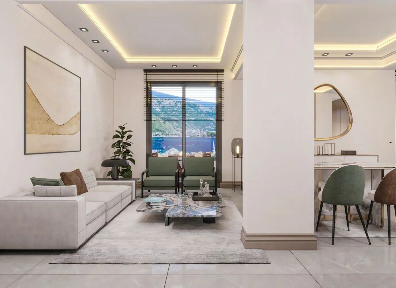 Sale, three bedroom apartment, 93m², Komoševina, Budva