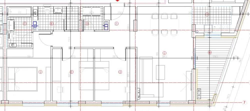 Sale, three bedroom apartment, 94m², Palilula, Niš