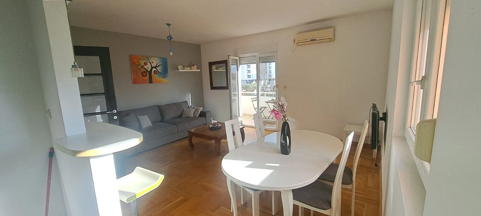 Izdavanje, jednosoban stan, 47m², Zabjelo, Podgorica