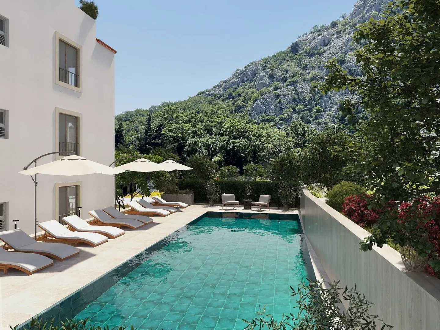 Sale, one bedroom apartment, 55m², Sutomore, Bar
