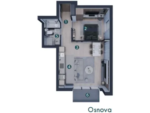 Prodaja, dvosoban stan, 50m², Altina, Beograd - image 11