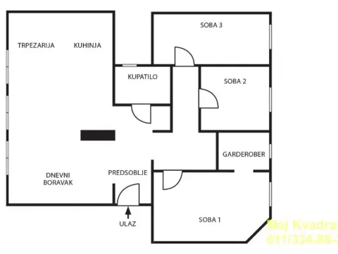 Prodaja, trosoban stan, 74m², Zvezdara Sve Podlokacije, Beograd - image 20