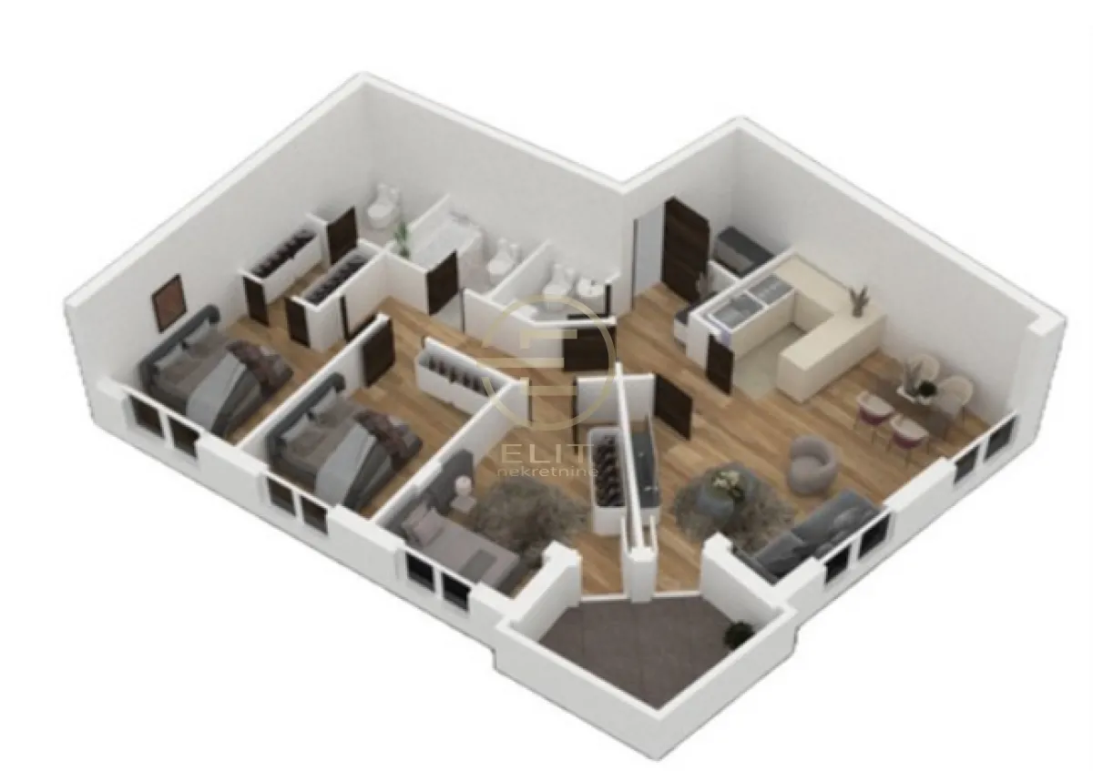 Sale, four bedroom apartment, 91m², Telep, Novi Sad Sve Podlokacije