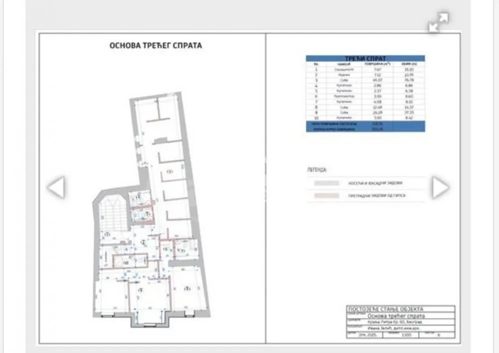 Rent, office space, 594m², Stari Grad, Beograd