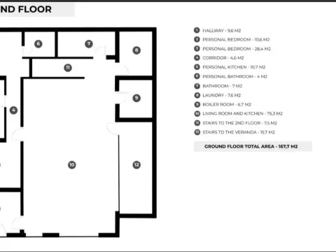 Prodaja, kuća, 328m², Krašići, Tivat - image 7