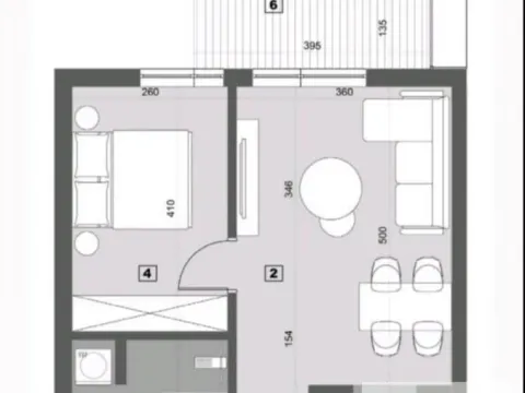 Sale, two bedroom apartment, 48m², Stari Banovci, Stara Pazova - image 4