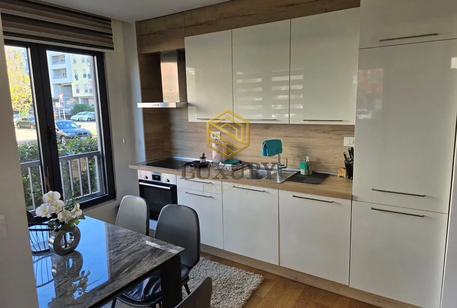 Rent, one bedroom apartment, 46m², Blok 9, Podgorica