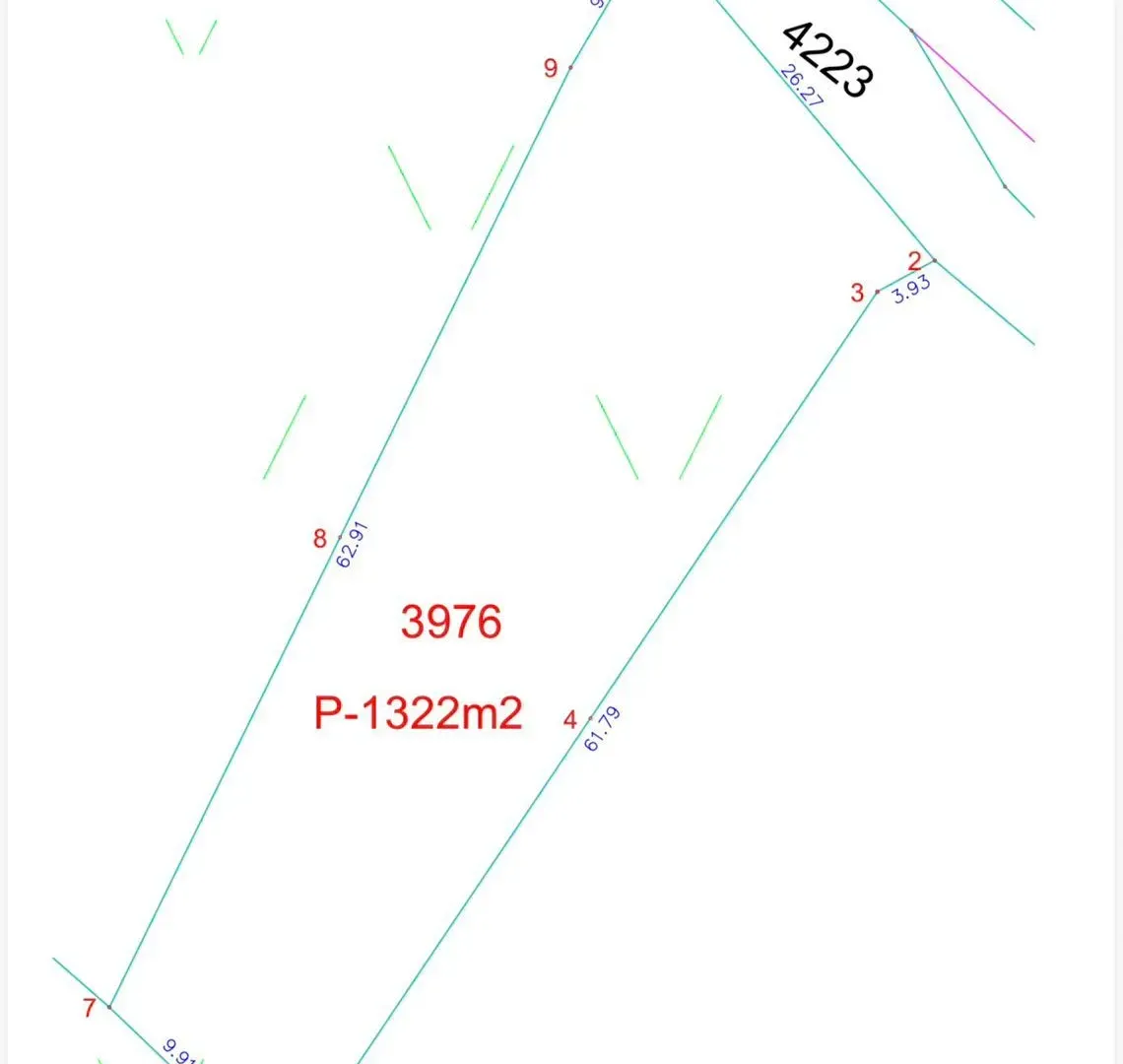 Prodaja, plac, 1322m², Mareza, Podgorica