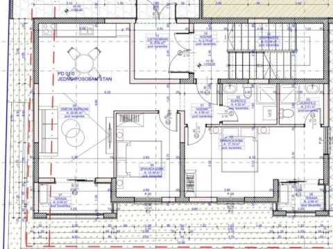 Sale, two bedroom apartment, 73m², Zeleni Pojas, Bar - image 7