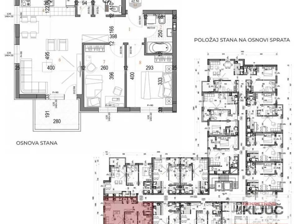 Prodaja, trosoban stan, 63m², Bulevar patrijarha Pavla, Novi Sad Sve Podlokacije