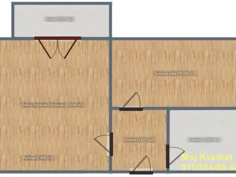 Prodaja, jednosoban stan, 35m², Treska, Kopaonik - image 10