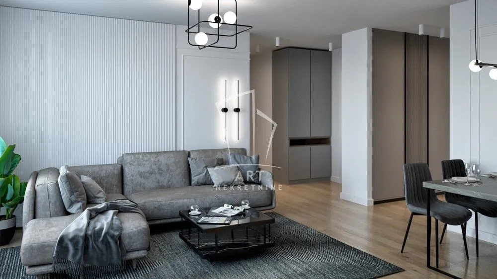 Sale, two bedroom apartment, 64m², Banovo Brdo, Beograd