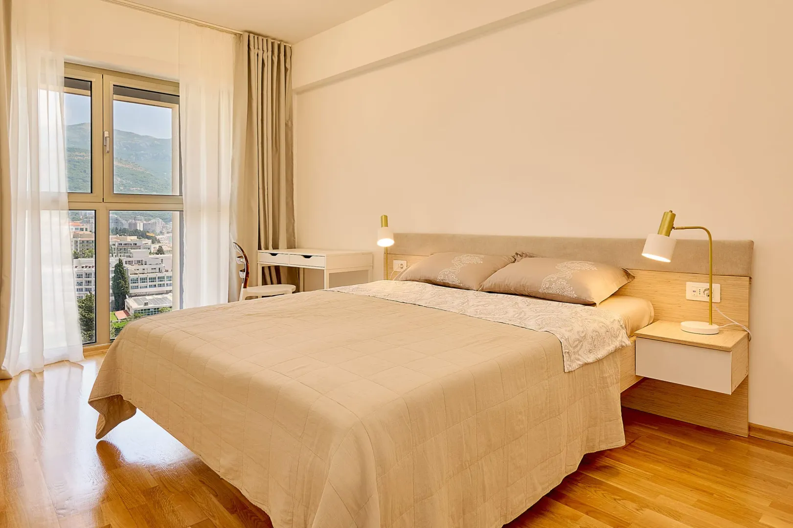 Daily-rent, two bedroom apartment, 50m², Bečići, Budva