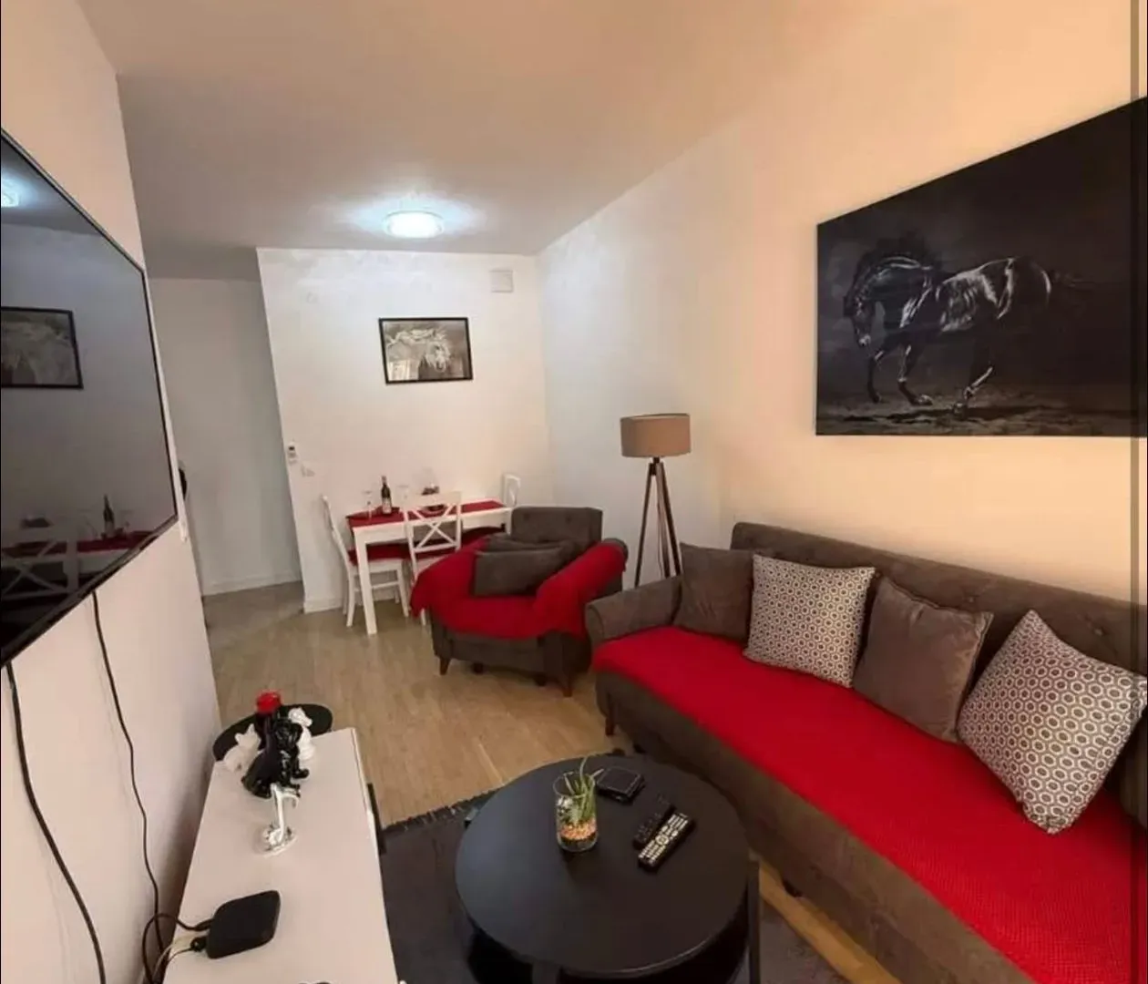 Rent, one bedroom apartment, 47m², Velji Vinogradi, Budva