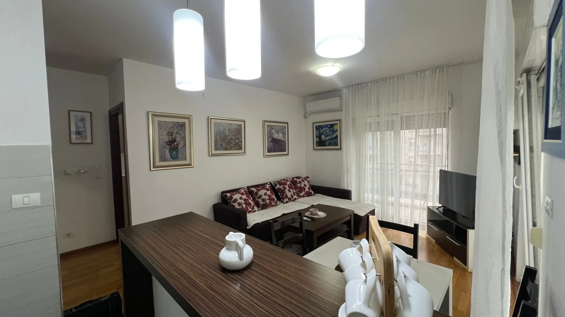 Rent, one bedroom apartment, 63m², City Kvart, Podgorica