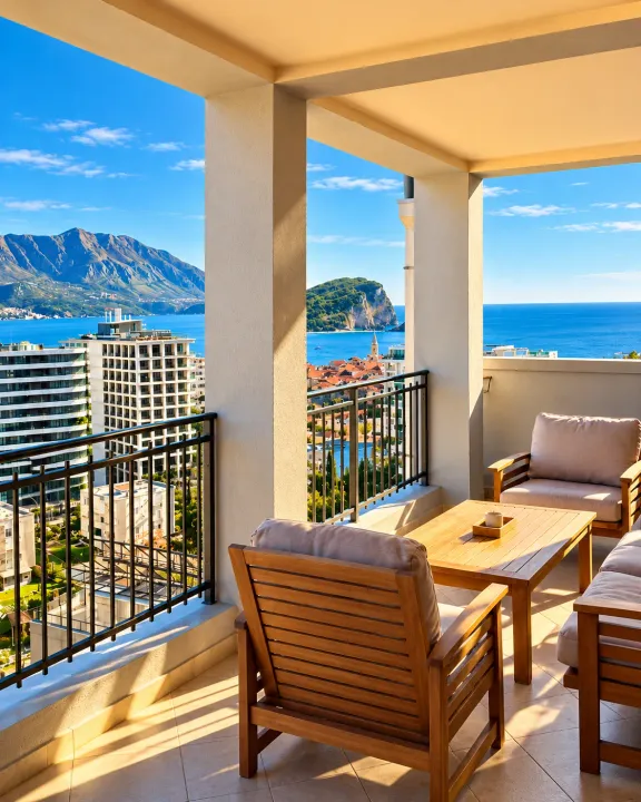 Izdavanje, dvosoban stan, 96m², Centar, Budva