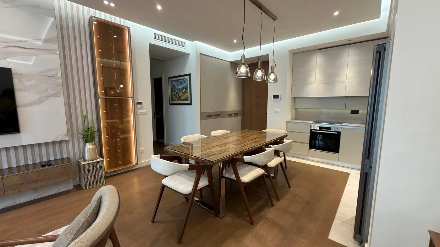 Rent, three bedroom apartment, 109m², Beograd Na Vodi, Beograd