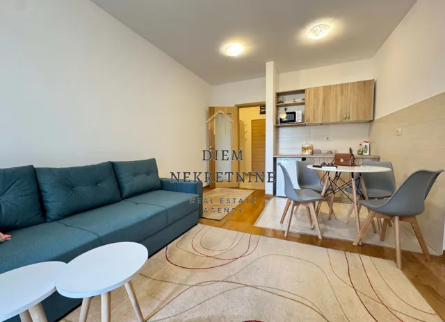 Rent, studio apartment, 26m², Blok 6, Podgorica