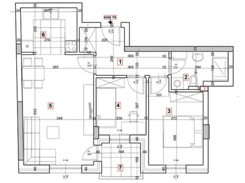 Prodaja, jednosoban stan, 57m², Podbara, Novi Sad Sve Podlokacije - image 3