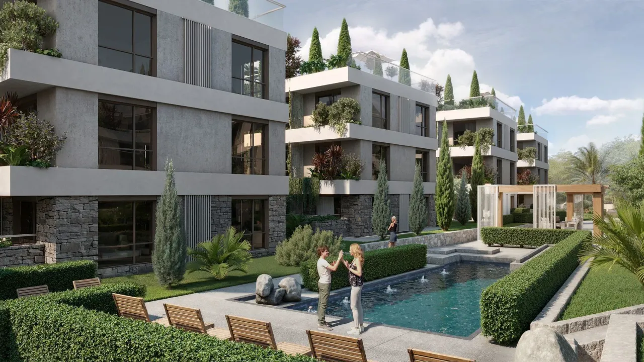 Sale, two bedroom apartment, 73m², Tivat, Crna Gora