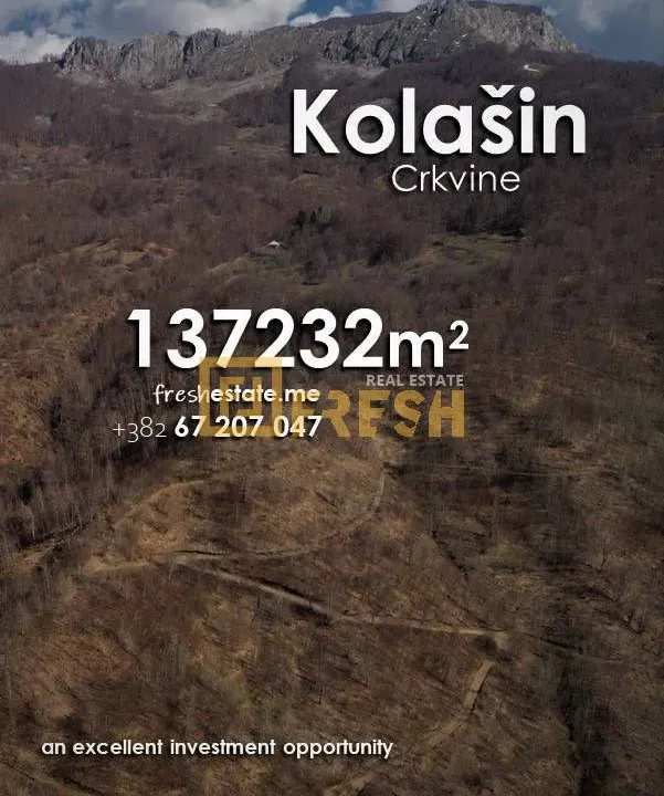Prodaja, plac, 137232m², Kolašin, Crna Gora