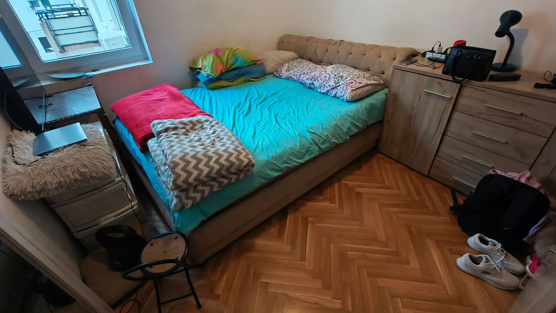 Rent, two bedroom apartment, 75m², Blok 9, Podgorica