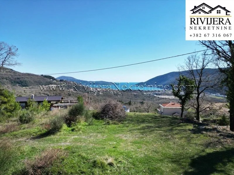 Prodaja, plac, 1482m², Mojdež, Herceg Novi