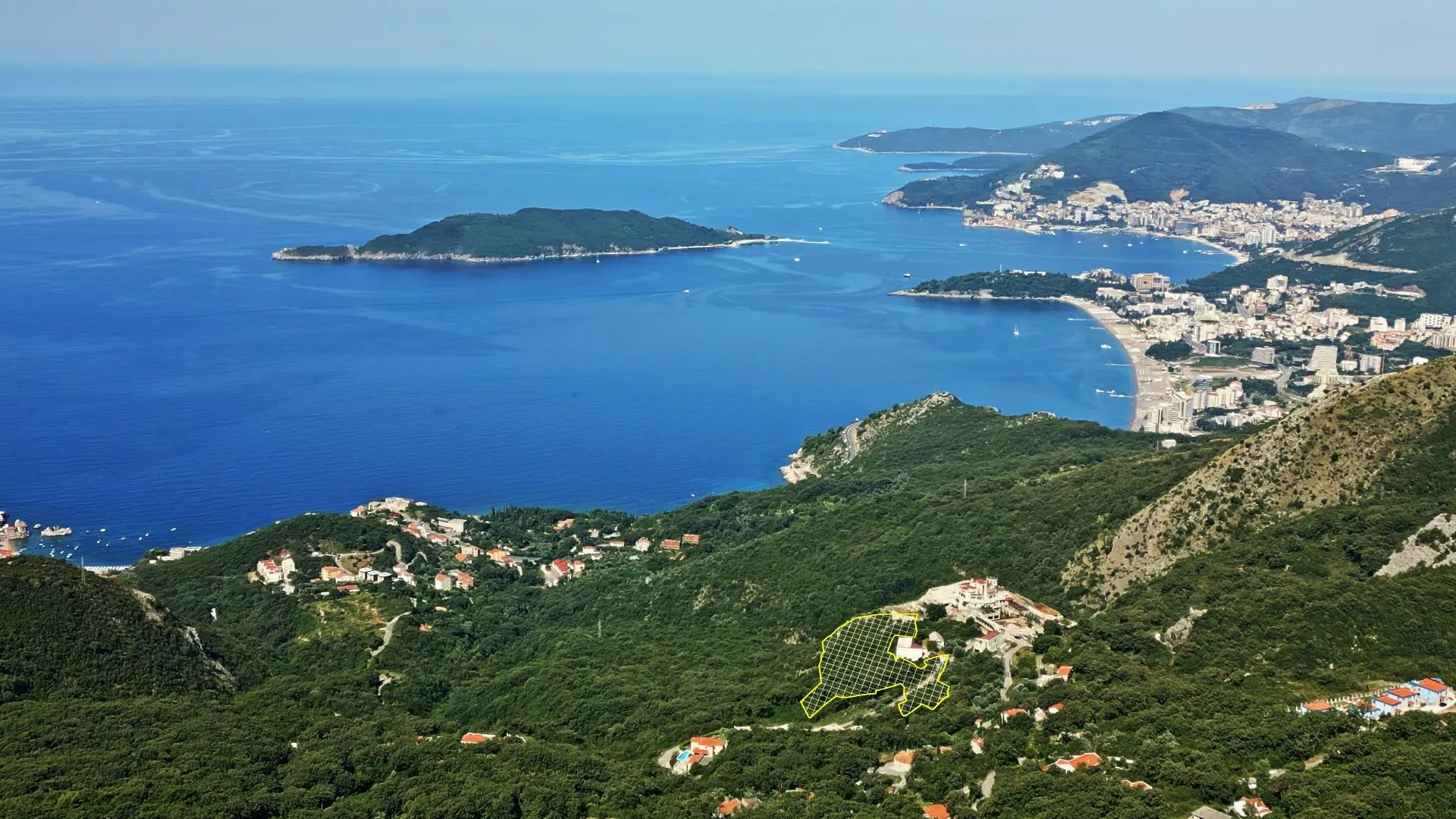 Prodaja, plac, 7625m², Budva, Crna Gora