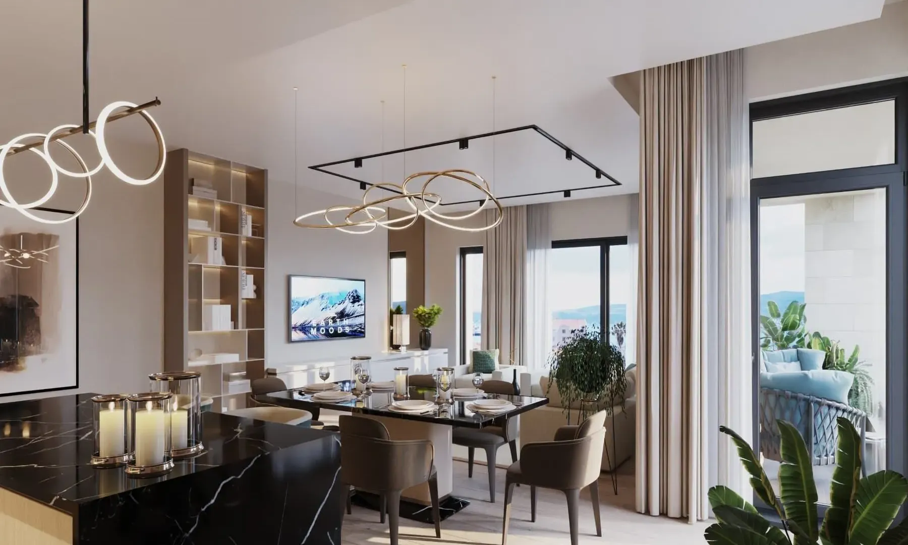 Prodaja, dvosoban stan, 103m², Tivat, Crna Gora