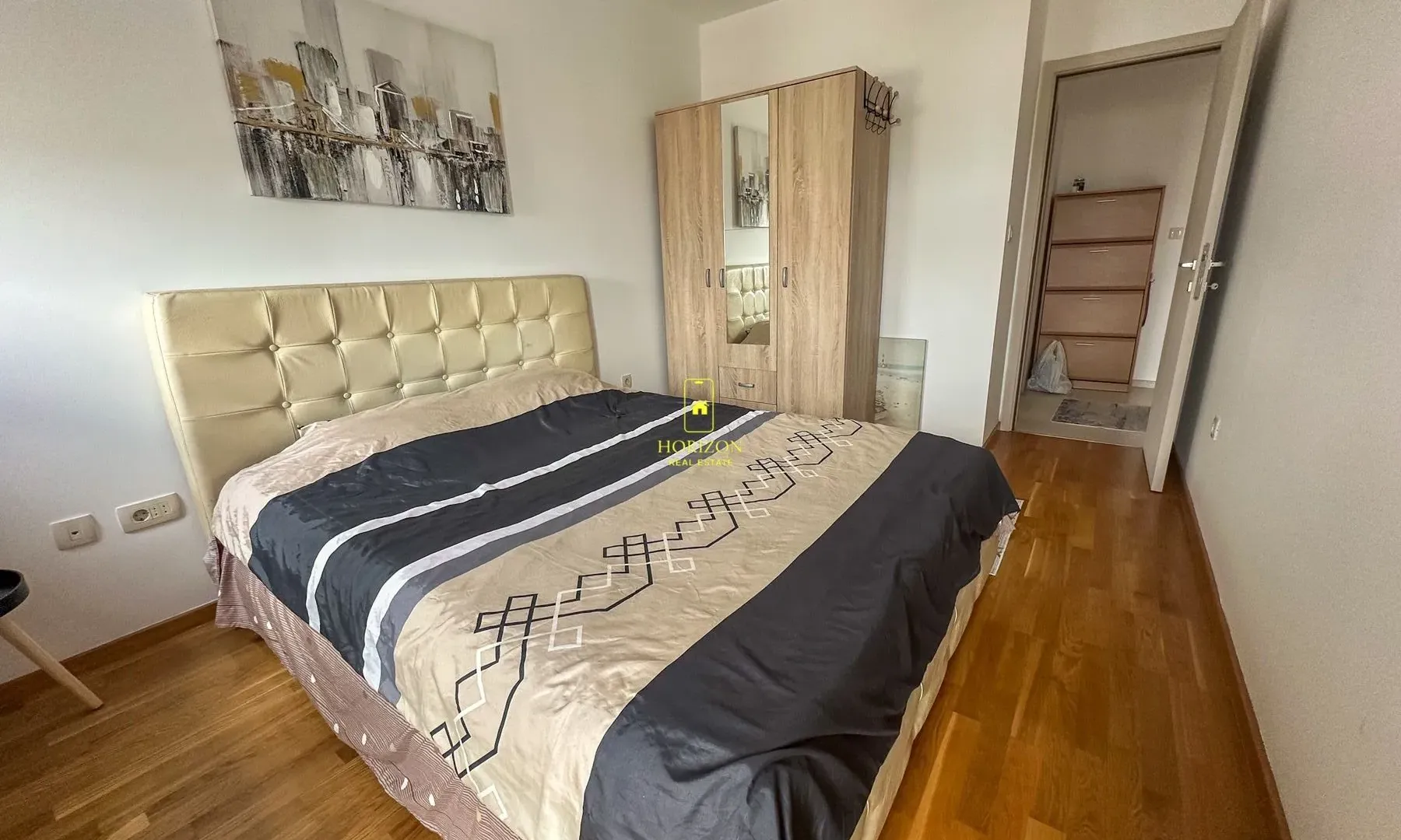 Rent, one bedroom apartment, 43m², Stari Aerodrom, Podgorica