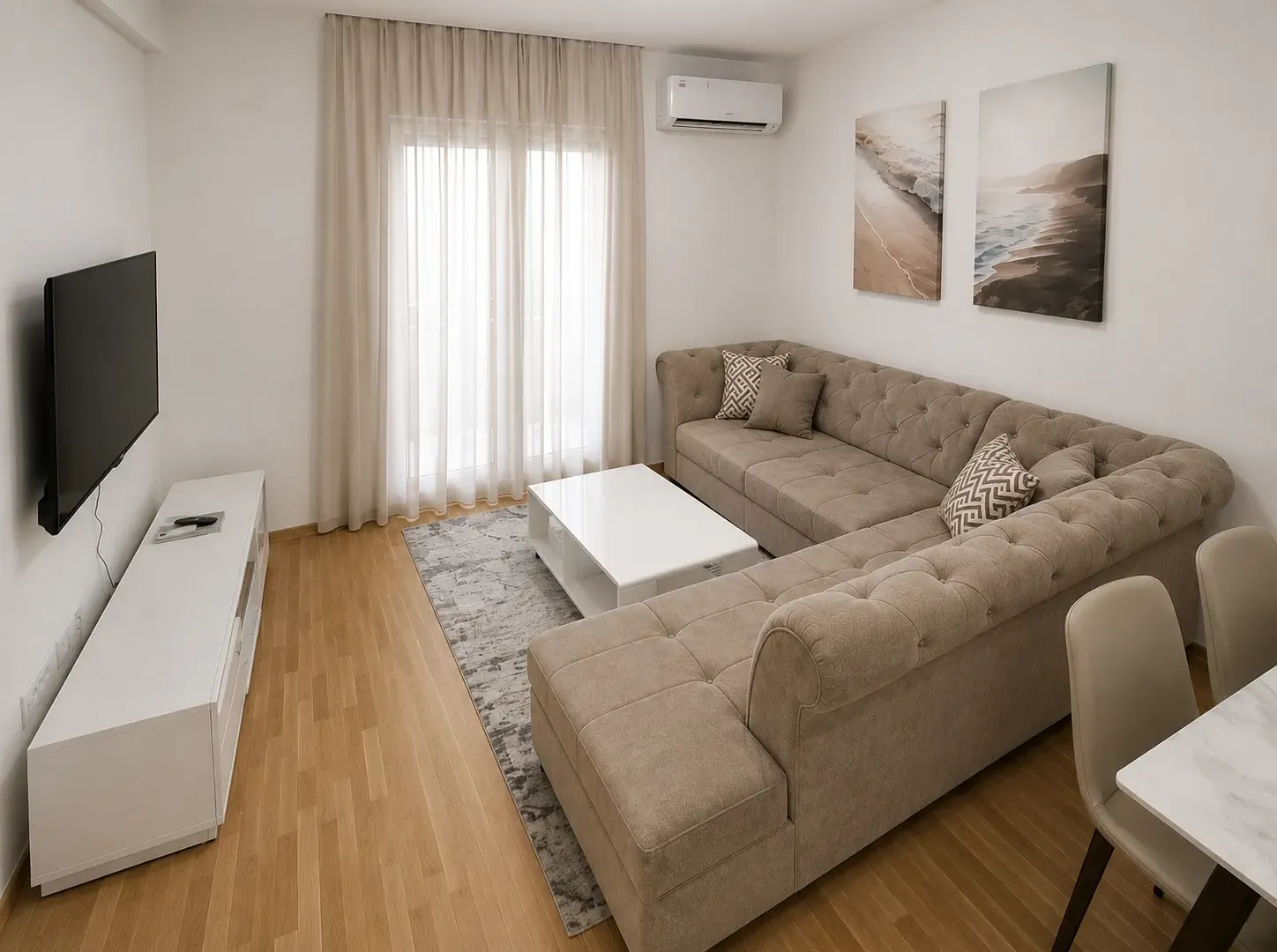 Rent, one bedroom apartment, 48m², Zabjelo, Podgorica