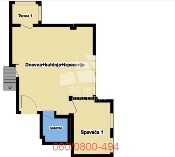 Prodaja, četvorosoban stan, 84m², Lion, Zvezdara Sve Podlokacije