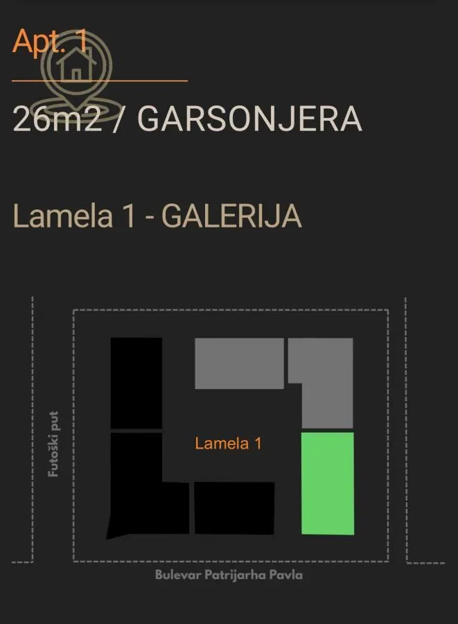 Prodaja, garsonjera, 26m², Telep, Novi Sad Sve Podlokacije