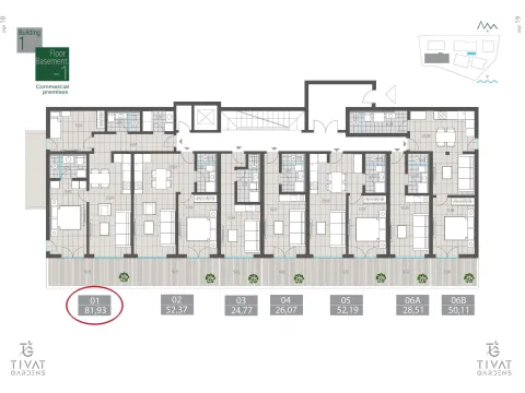 Sale, two bedroom apartment, 82m², Centar, Tivat - image 8