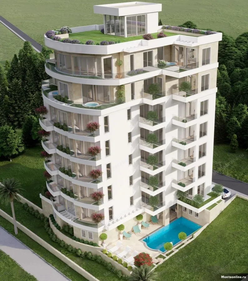 Sale, one bedroom apartment, 40m², Bečići, Budva