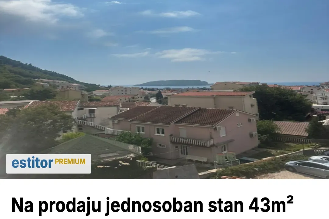 Prodaja, jednosoban stan, 43m², Budva, Crna Gora