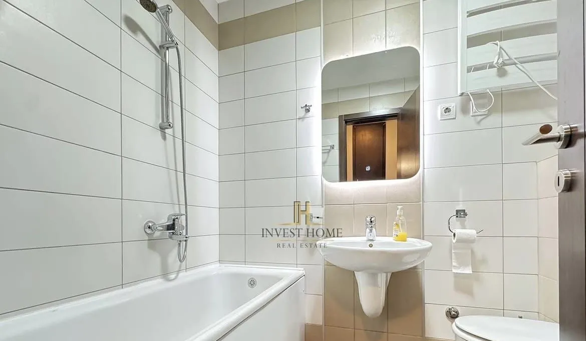 Rent, one bedroom apartment, 45m², Blok 6, Podgorica
