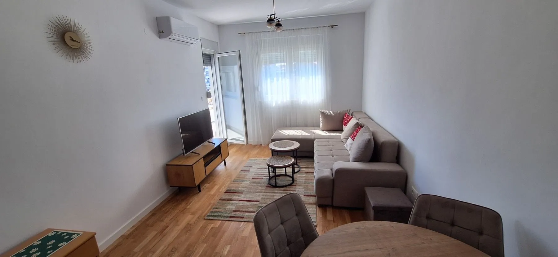 Rent, one bedroom apartment, 43m², Zabjelo, Podgorica