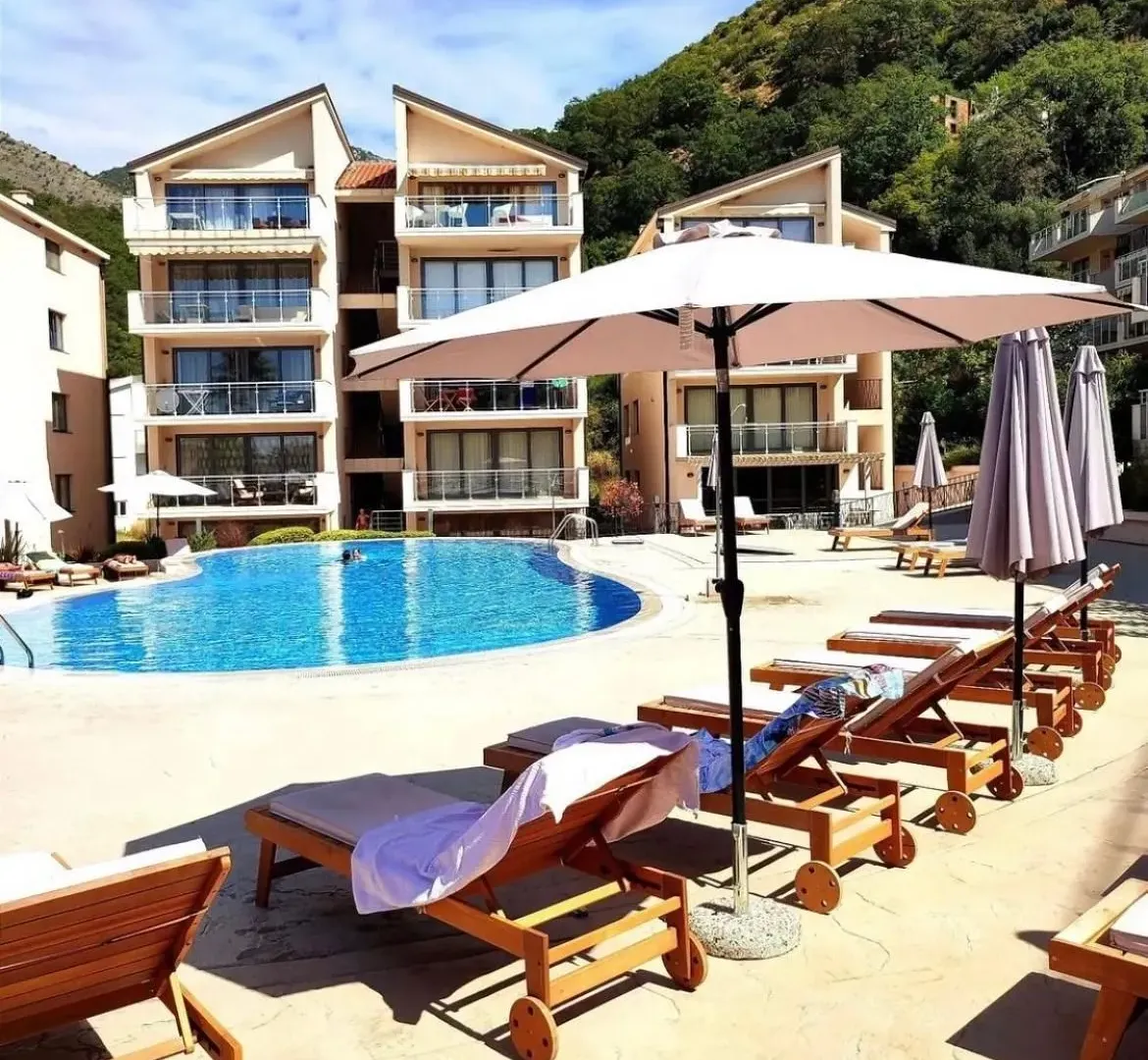 Sale, one bedroom apartment, 49m², Pržno, Budva