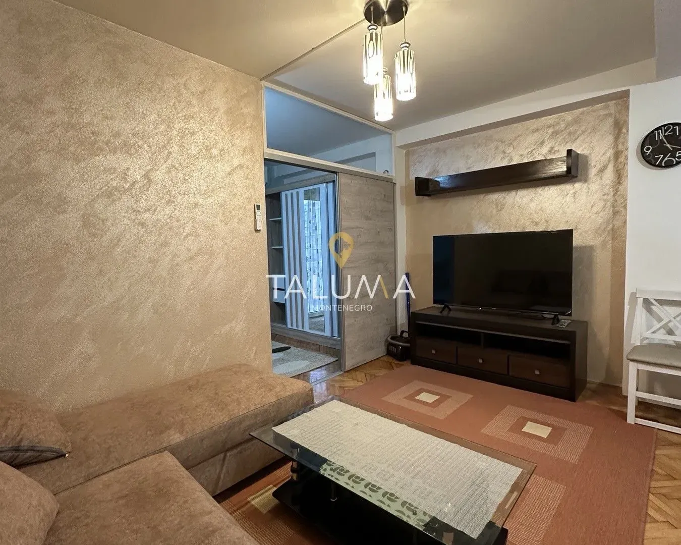 Rent, one bedroom apartment, 40m², Zabjelo, Podgorica