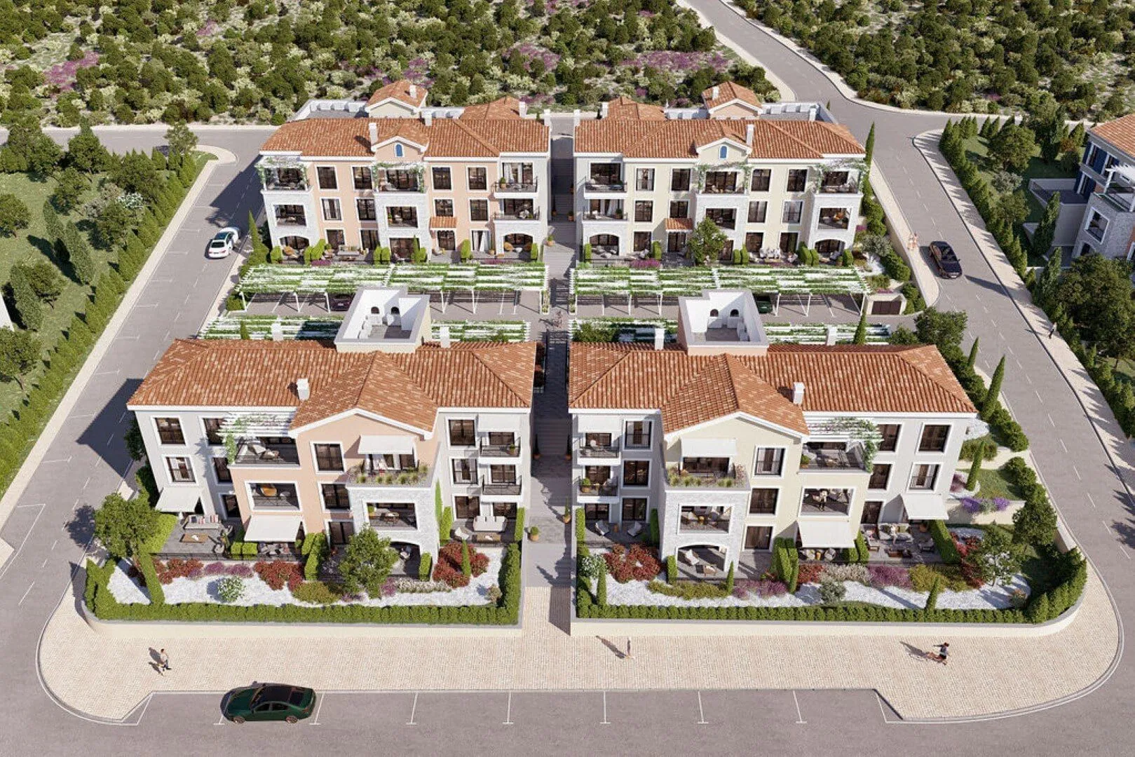 Prodaja, dvosoban stan, 99m², Luštica Bay, Tivat