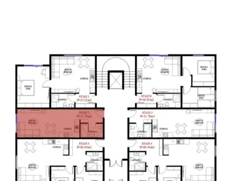 Sale, apartment, 31m², Gorica C, Podgorica - image 3