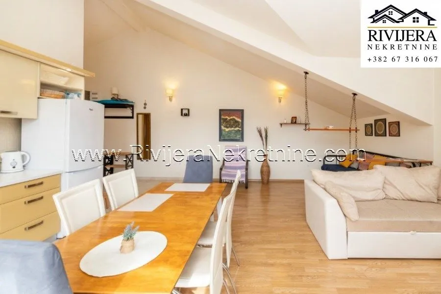 Prodaja, dvosoban stan, 82m², Đenovići, Herceg Novi