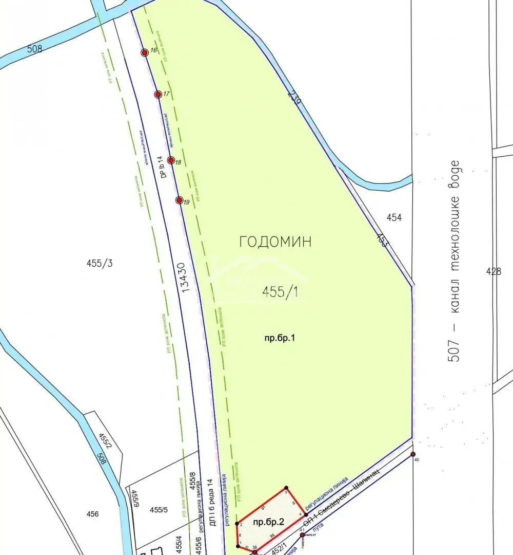 Prodaja, plac, 5047m², Centar, Smederevo
