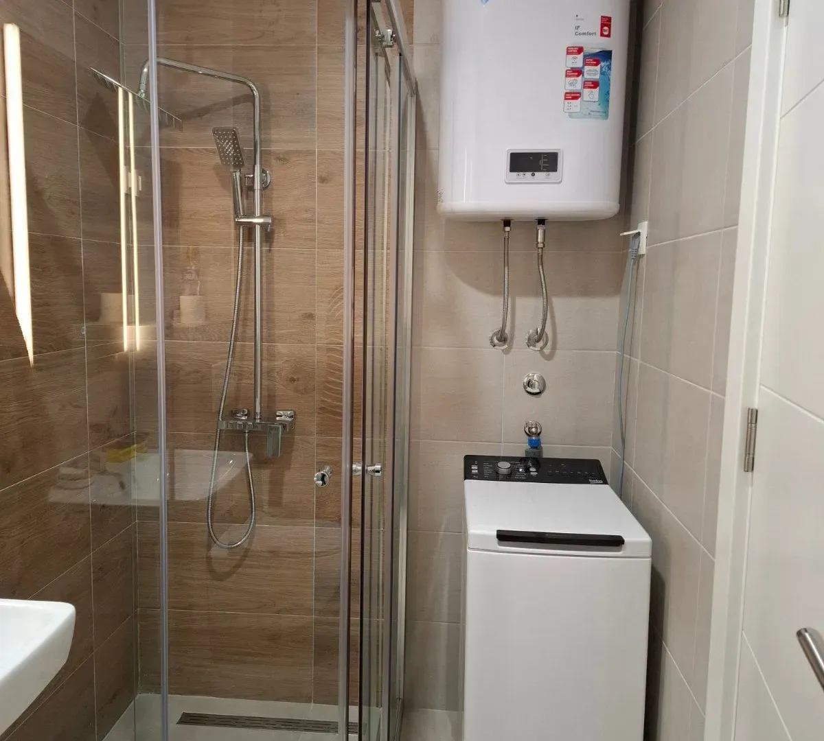 Rent, one bedroom apartment, 47m², Pobrežje, Podgorica