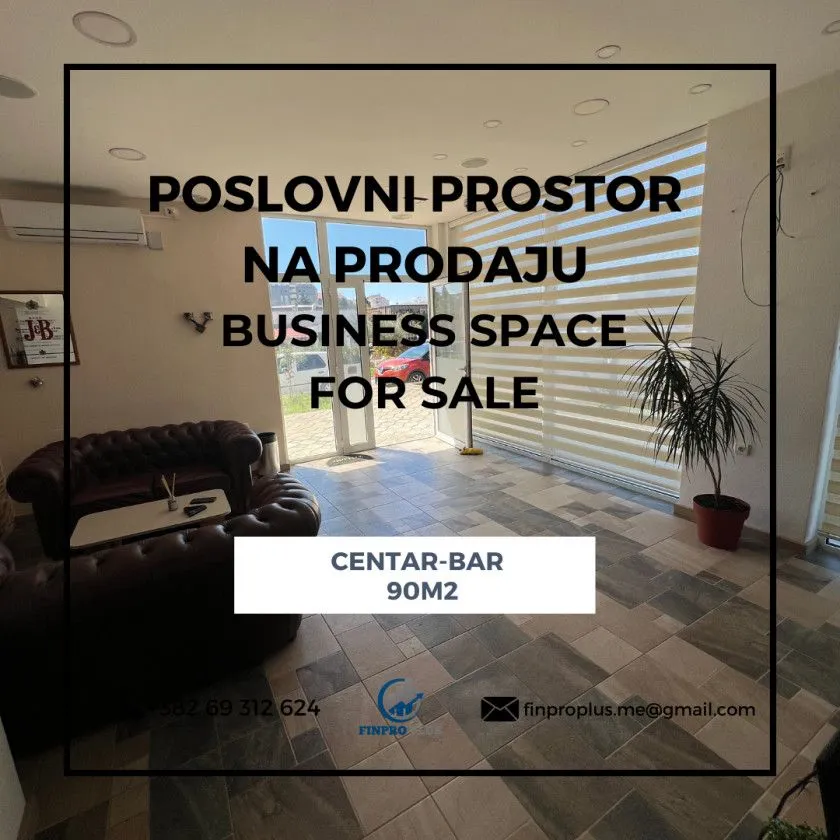 Sale, office space, 90m², Centar, Bar