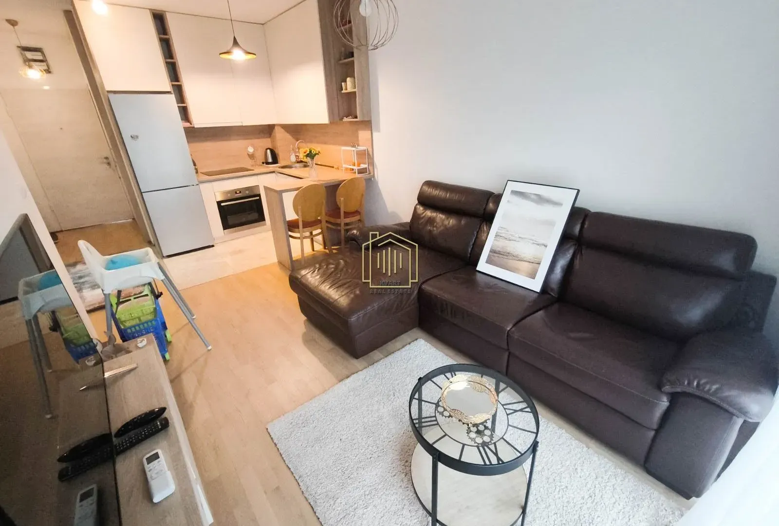 Rent, one bedroom apartment, 37m², Podgorica, Crna Gora