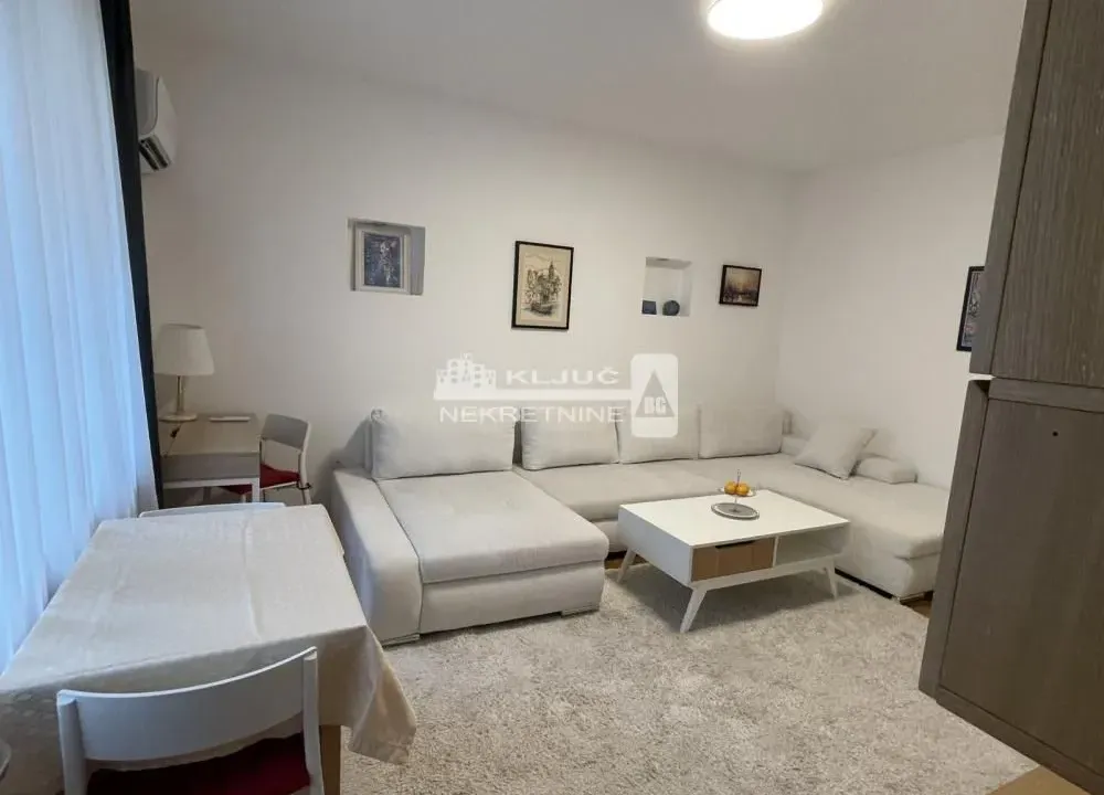Izdavanje, jednosoban stan, 39m², Savski Venac, Beograd