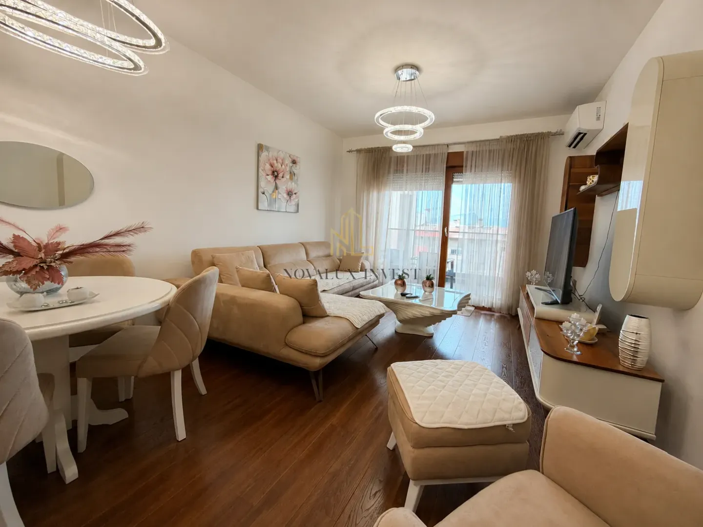 Rent, one bedroom apartment, 52m², Master Kvart, Podgorica