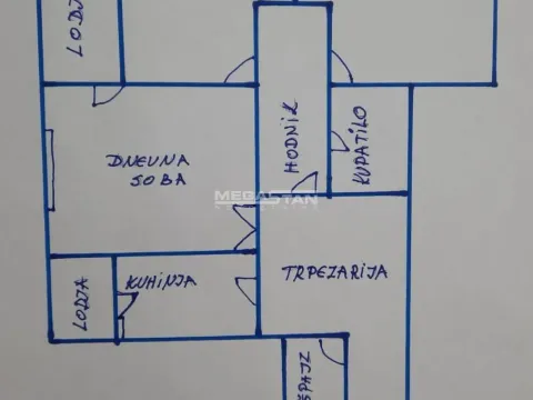 Sale, three bedroom apartment, 85m², Botanička Bašta, Palilula Sve Podlokacije